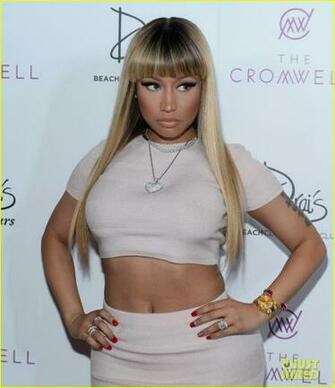 Nicki Minaj Rings In The New Year Vegas