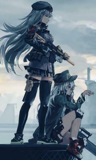 G11 And Hk416 Girls Frontline iPhone Plus Wallpaper