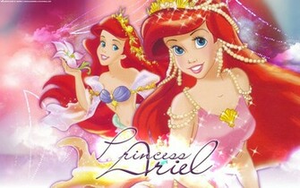 Princess Ariel The Little Mermaid Wallpaper
