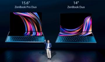Asus Zenbook Pro Duo Puts A Large Second 4k Screen Above The