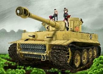 Anime Girls Und Panzer Tank Wallpaper