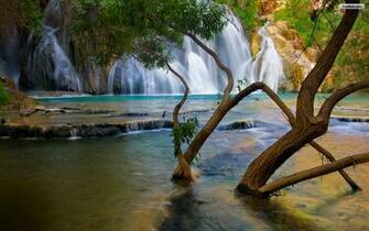 Youwall Very Beautiful Waterfall Wallpaper