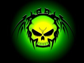 Cool Flaming Skull Wallpaper Background HD