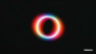 Rainbow Ring Wallpaper 1366x