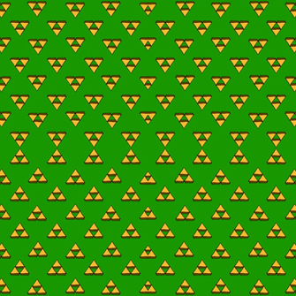 Triforce Wallpaper Green Pure