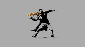 Banksy Desktop Wallpaper HD Wizard Harry Potter