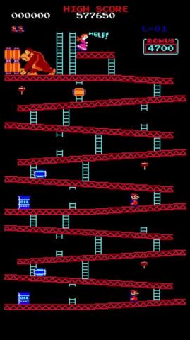 Underarmour Donkey Kong Mario University iPhone Wallpaper
