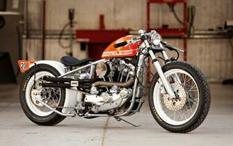 HD Bobber Motorcycle Background Net