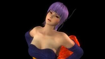 Doa5 Ayane Butterfly Dress Photomode1 By Tengudo Fan Art Wallpaper