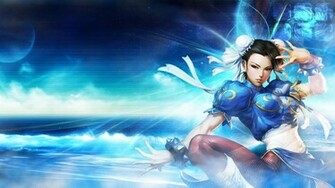 Beauty Re Rendered Chun Li Wallpaper