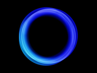 Blue Circle Wallpaper