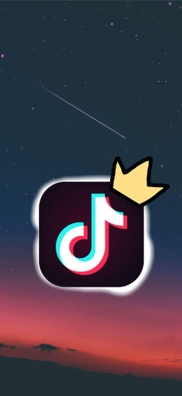 Tiktok Top Background Access iPhone Wallpaper