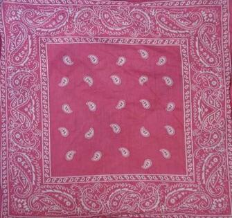 Pink Bandana Background By Kizistock