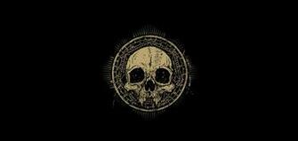 Satan Signs Symbols Horror Minimalism Wallpaper
