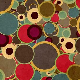 Circles Brown iPad Air Wallpaper iPhone