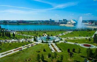 Wallpaper Summer Flowers Fountain Sunny Day Theatre Kamal