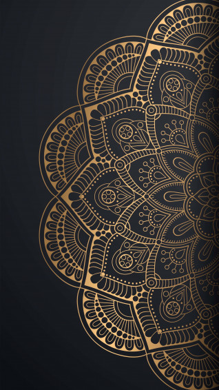 Elegant Black And Gold Background Wallpaper