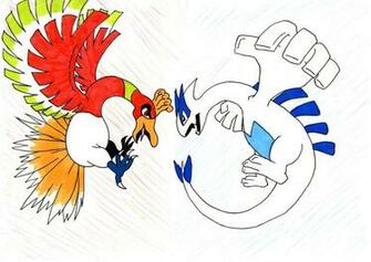 Ho Oh And Lugia By Miiiljaa