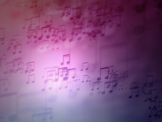 Floating Music Notes Wallpaper Wide HD