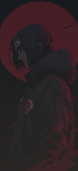 Naruto Itachi Hypebeast Black Wallpaper 4k Anime