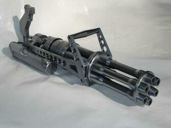Weapons Minigun Wallpaper