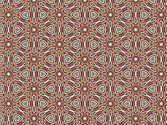 Set Mm19 Red Cream Tapestry Five Different Background Patterns