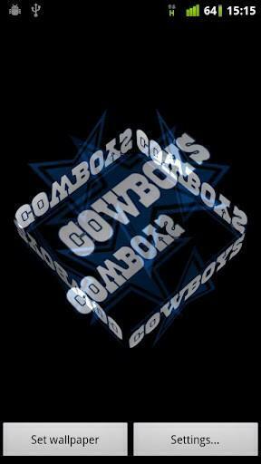 Bigger Dallas Cowboys Live Wallpaper For Android Screenshot