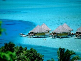Wallpaper Bora Island Tahiti For Desktop