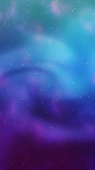 Stay Connected With The World Beautiful Blue Galaxy Wallpaper
