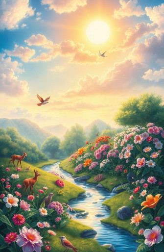 Jehovah Paradise Wallpaper