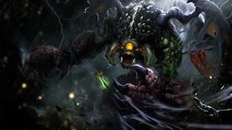 Dota Game Roshan Epic HD 1080p Wallpaper And Compatible