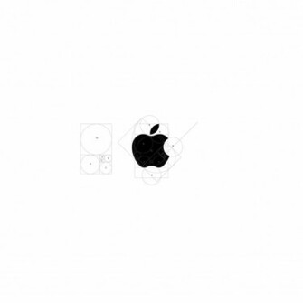 Ios7 Apple Golden Ratio Parallax HD iPhone iPad Wallpaper