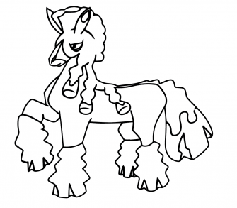 Mudsdale Coloring S Wallpaper