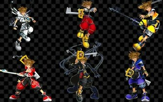Kingdom Hearts Drive Forms Wallpaper