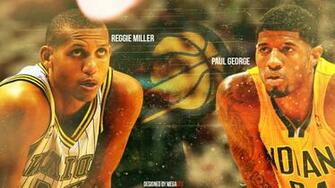 Reggie Miller And Paul George Wallpaper By Gfxbymega