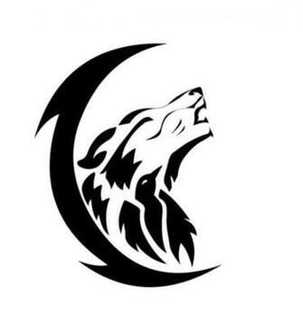 Raven Wolf Tribal By Rinryu