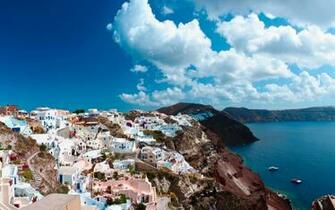 Santorini Greece Europe Wallpaper