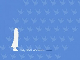 Holy Spirit Rain Down Christian Illustrations Crossmap