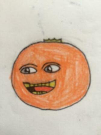 Annoying Orange By Pichu8boy2arts