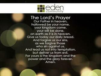Lords Prayer Wallpaper