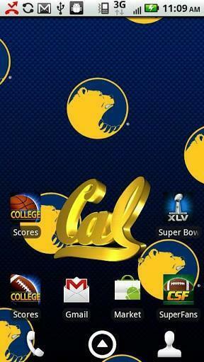 Bigger Cal Bears Live Wallpaper HD For Android Screenshot
