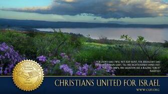 Israel Screensavers Christians United For