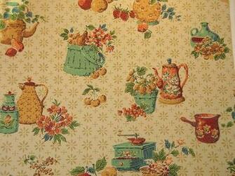 50s Vintage Wallpaper For Your Retro Kitchen