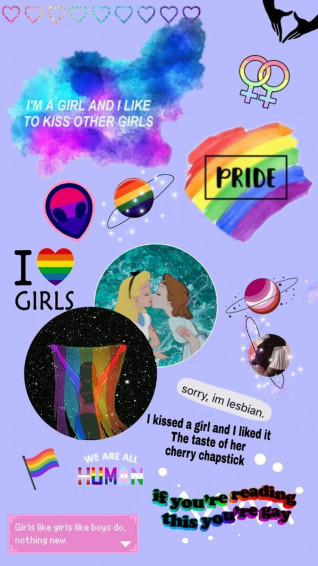 Lesbian Aesthetic Purple Background 3zm25rkqp5i205sz Wallpaper