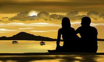 Happy Valentine Day Romantic Couple Image Valentines