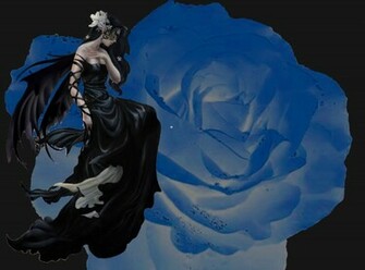 Goth Rose Fairy Wallpaper