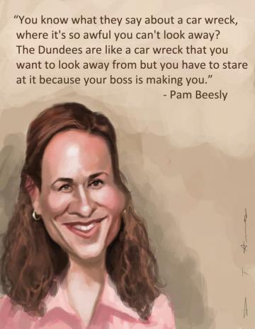 Pam Beesly Quotes Office