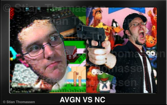 Avgn Vs Nc My Poster By Rodrev
