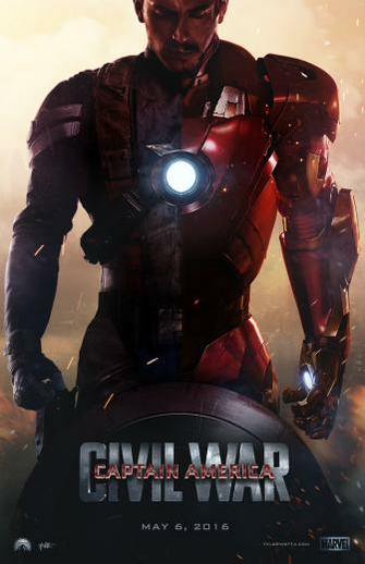 Captain America Civil War Movie Poster By Ancoradesign