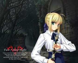 Saber Fate Stay Night Wallpaper